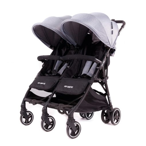Baby monsters kuki twin lateral color gris