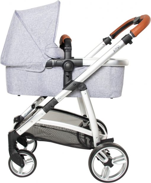 silla paseo pep duo grey melange capazo lateral