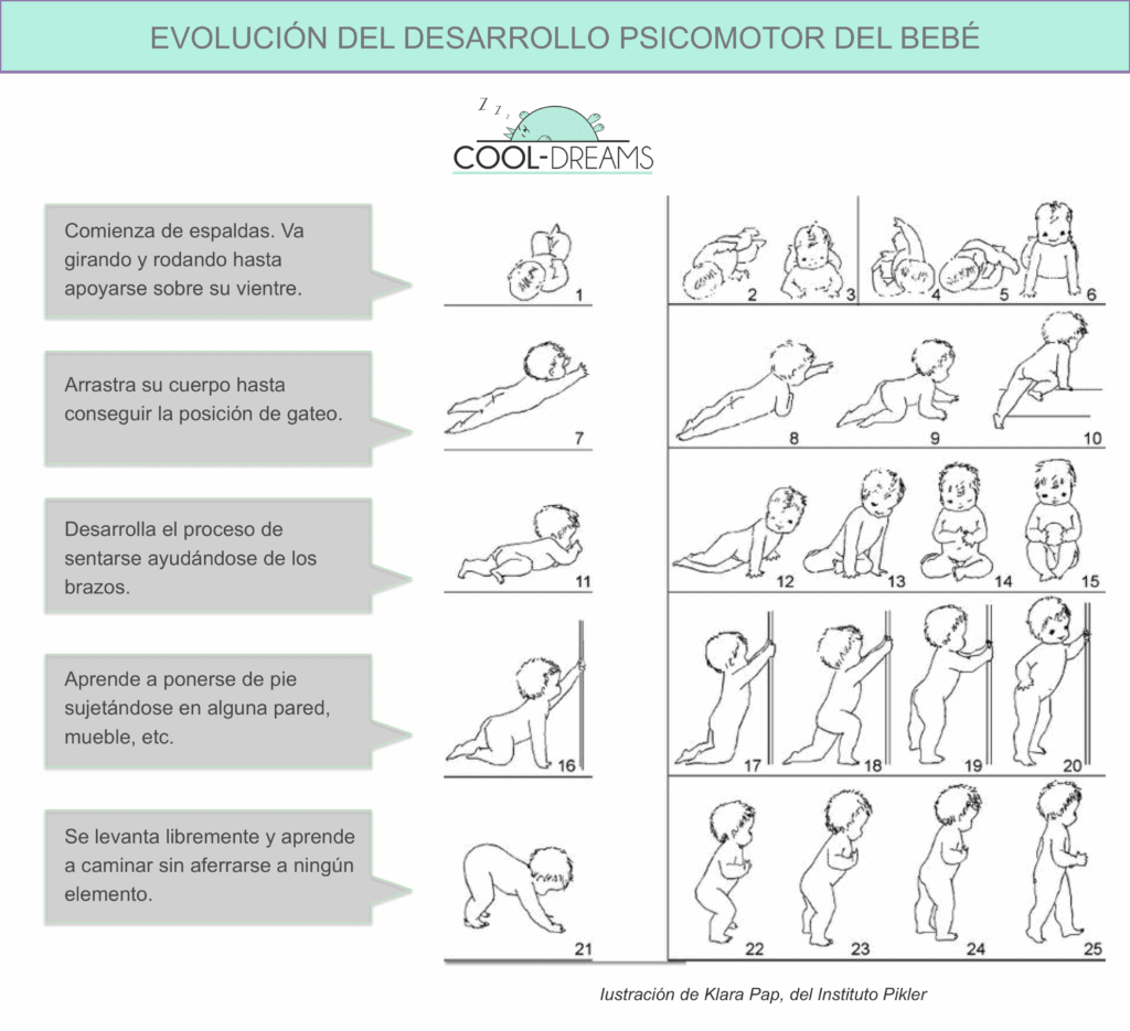 Movimiento libre Pikler: evolución desarrollo psicomotor