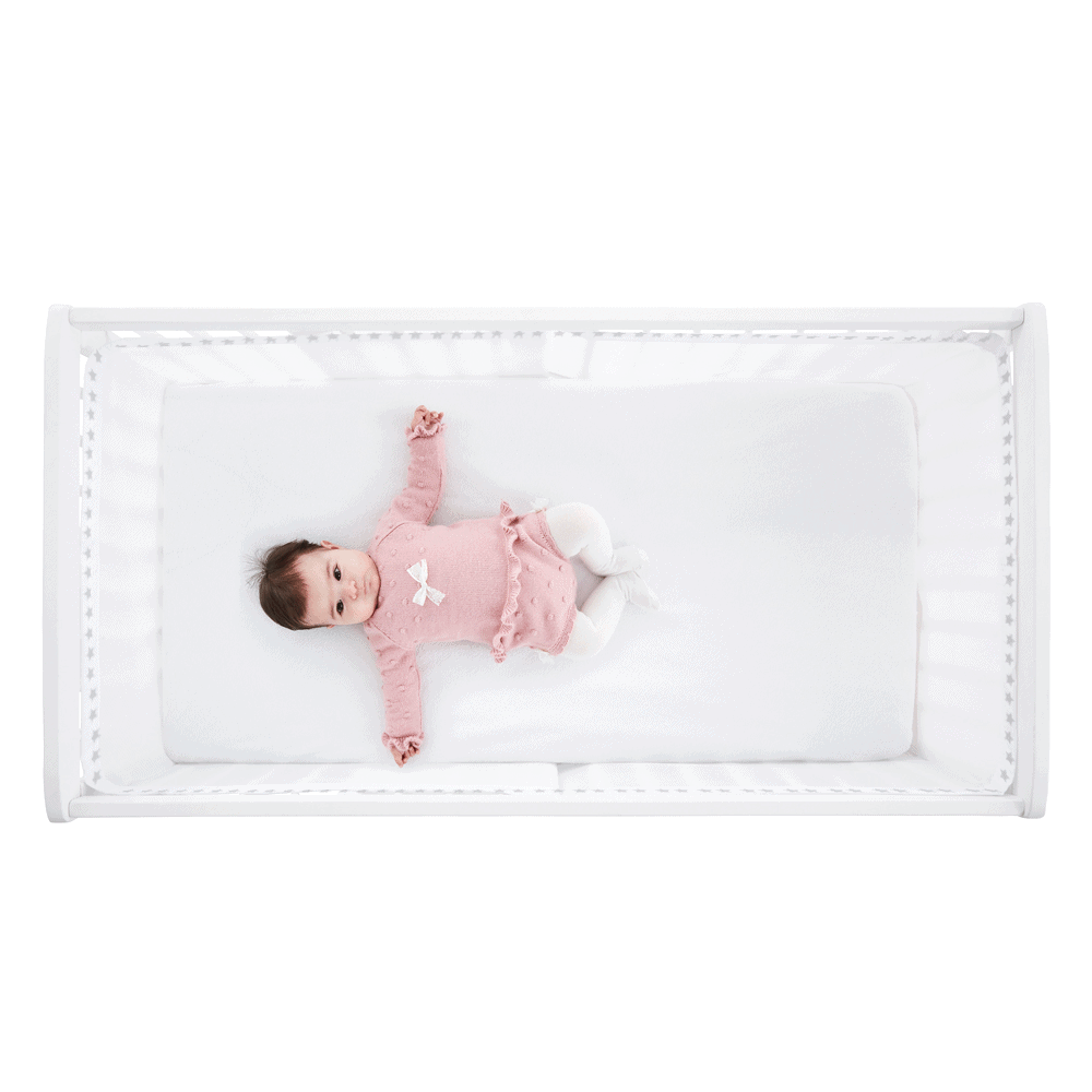 Protector cuna malla transpirable moon amour perimetral de Cool Dreams