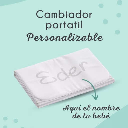 cambiador plegable personalizado