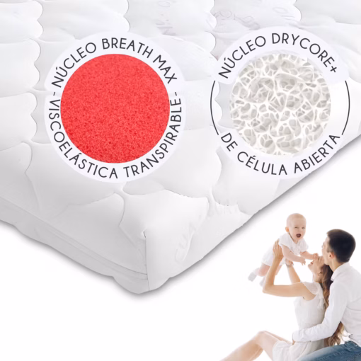 colchon cuna bebe 120x60 helios