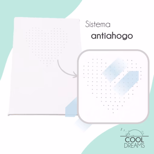 antiahogo colchón minicuna imperemable Cool Dreams
