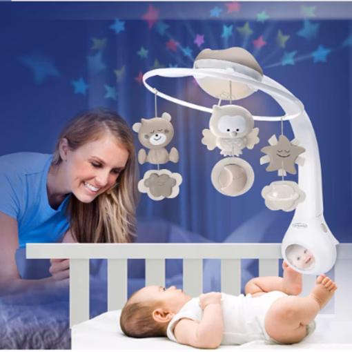 Móvil cuna con proyector Infantino en tienda Cool Dreams