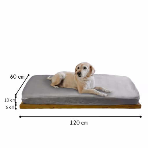 Medidas cama perro throne