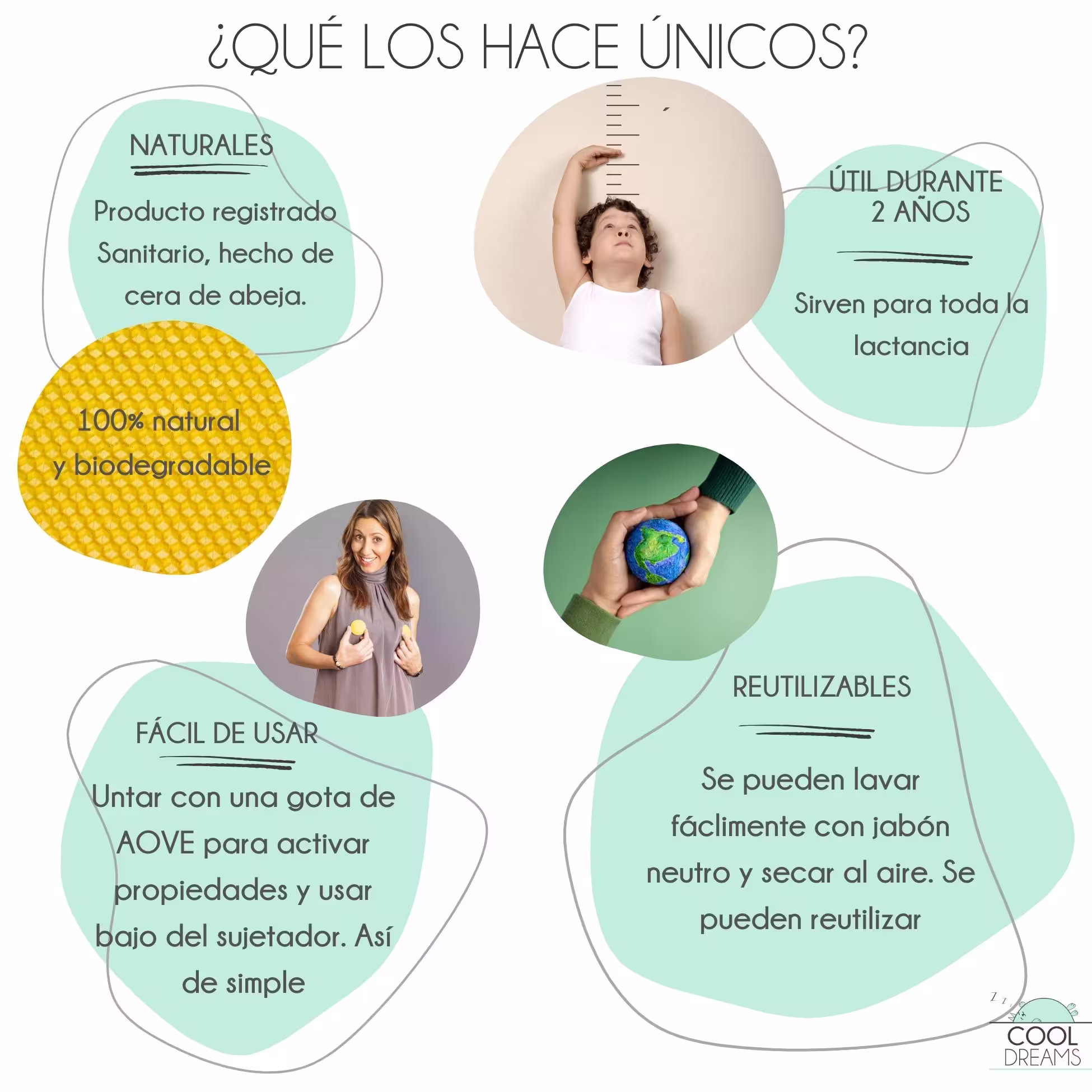 disco de lactancia mamaceram unicos