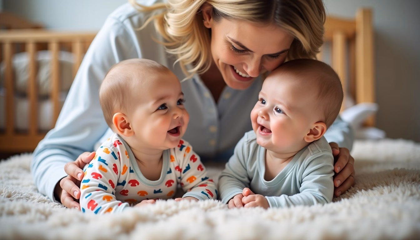 Colecho con gemelos: beneficios, consejos y cómo hacerlo seguro
