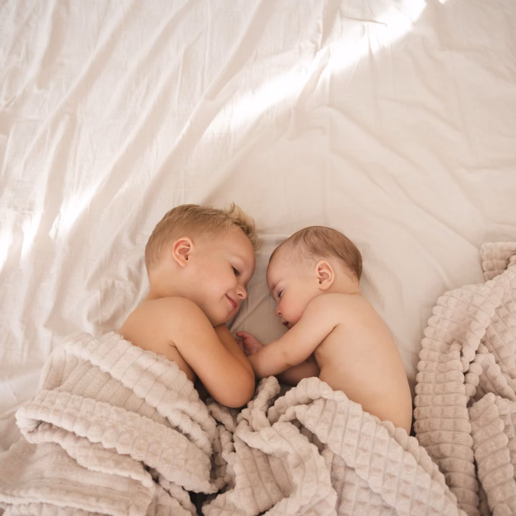 Bebes en la misma cama