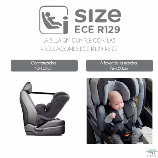silla coche bebe 3M isize